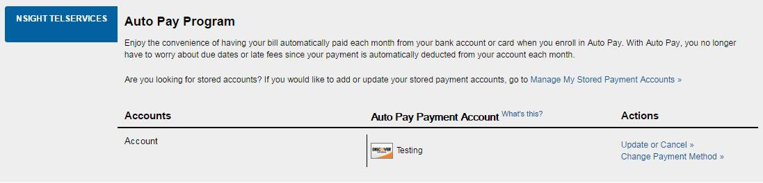 Discontinuing Auto Pay in Nsight’s SmartHub (formerly My Nsight)